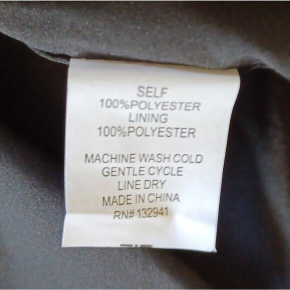 Amanda Uprichard Black Mini Shift Dress Size S Ruffle Detail - Picture 8 of 9